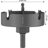 KRONA ZA LES BOSCH 86 X 27 MM
