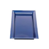 NAMIZNA DEKORACIJA GLOSSTYLE KROŽNIK 41X19 CM MODRI DEKORATIVNI UMETNA MASA