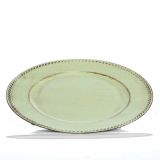 DEKORACIJA GLOSSTYLE KROŽNIK ANTIK FI 33 CM ZE LENI IZ UMETNE MASE