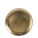 METALIK ZLAT KROŽNIK FI 33 CM