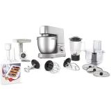 KUHINJSKI ROBOT TEFAL MASTERCHEF GRANDE, QB813D38, 1500 W, 3 SLAŠČIČARSKI PRIPOMOČKI, VOLUMEN 6,7 L, 3 VKLJUČENI NASTAVKI