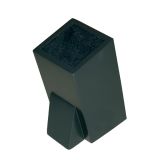 KUHINJSKO POLIČNO STOJALO CULINARIO UNIVERZALNI BLOK ZA NOŽE ČRN