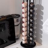 KUHINJSKO POLIČNO STOJALO ESTIA VRTLJIVO ZA KAVNE KAPSULE METALLIC 01-19907