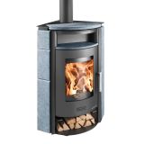 KAMINSKA PEČ HAAS+SOHN KUOPIO-II 265.17-ST BISERNO ČRNA/MILNICA