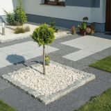 BETONSKI TLAKOVEC SEMMELROCK LA LINA 40/40/8 CM ANTRACIT