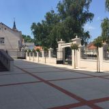 BETONSKA PLOŠČA SEMMELROCK LA LINIA, GRANDE PLOŠČE 120/40/10 CM, SVETLO GRAN