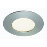 LED PANEL FLAT-IN 5W NW FI 85MM, NIKEL MAT