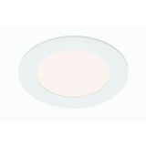 LED PANEL FLAT-IN 7W NW FI 120MM, BELA