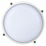 OKROGLA LED LADIJSKA SVETILKA 12W LED DL V BELI BARVI