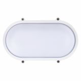 OVALNA LED LADIJSKA SVETILKA ZM3213 12W LED DL V BELI BARVI