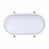 OVALNA LED LADIJSKA SVETILKA ZM3213 12W LED DL V BELI BARVI