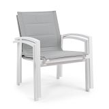 KOVINSKA VRTNA GARNITURA BIZZOTTO LAIKEN, BELA