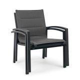 KOVINSKA VRTNA GARNITURA BIZZOTTO LAIKEN, ČRNA