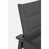 KOVINSKA VRTNA GARNITURA BIZZOTTO LAIKEN, ČRNA