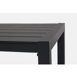 KOVINSKA VRTNA GARNITURA BIZZOTTO LAIKEN, ČRNA