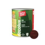 DEBELOSLOJNI PREMAZ ZORKA DEKOR DECOLUX LAK LAZURA 0.75 L 09 PALISANDER
