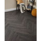 LAMINAT, 8MM, 32. RAZRED KRONOTEX HERRINGBONE ELBA HRAST ČRNI D 6010