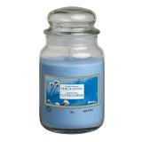 SVEČA V KOZARCU ALADINO LARGE JAR COTTON FLOWERS