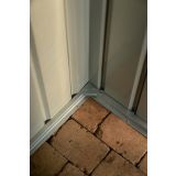 KOVINSKA VRTNA HIŠKA GLOBEL LEAN TO 58 ANTRACIT Š155 X G242 X V203