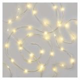 LED BOŽIČNA DROP VERIGA, 12 M, ZUNANJA IN NOTRANJA, TOPLA BELA, ČASOVNIK