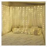 LED BOŽIČNA DROP VERIGA ' ZAVESA, 2,9X2 M, ZUNANJA IN NOTRANJA, TOPLA BELA, PROGRAMI