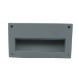 VGRADNA VRTNA SVETILKA FEROTEHNA LED LYON 6W, CW, IP54 SIVA