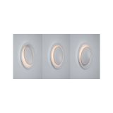 VGRADNA STENSKA SVETILKA LED NEORDIC1X2.5W WW BETON / BELA MAT