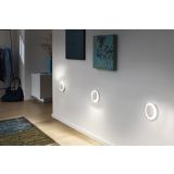 VGRADNA STENSKA SVETILKA LED NEORDIC1X2.5W WW BETON / BELA MAT