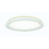 LED PANEL 22W NW, OKROGLI STEKLEN ROB