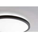 LED PANEL ATRIA SHINE 22W OKROGLA ČRNA, 3STEP DIM