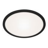 LED PANEL BRILONER GEO BASIC 24W ČRN ROB, CCT, FI=40CM