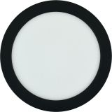 LED PANEL E2 12W CCT MULTIWATT OKROGLI ČRN NADG./VGRAD.