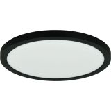 LED PANEL E2 24W CCT MULTIWATT OKROGLI ČRN NADG./VGRAD.