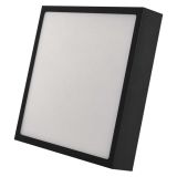 LED PANEL EMOS NEXXO 21W CCT, ČRNI KVADRATNI , NADGRADNI