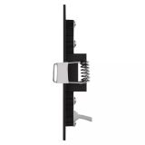 LED PANEL EMOS NEXXO 7W CCT, ČRNI KVADRATNI VGRADNI