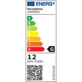 LED PANEL FEROTEHNA 12W, NW, OKROG. BELI, VGRADNI