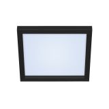LED PANEL BRILONER GEO BASIC 18W ČRN ROB, CCT, 295X295