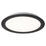 LED PANEL RABALUX SHAUN2 18W 4000K ČRNA OKROGLA