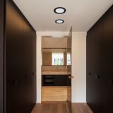 LED PANEL RABALUX SHAUN2 18W 4000K ČRNA OKROGLA