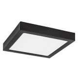 LED PANEL RABALUX SHAUN2 24W 3000K ČRNA KVADRATNA