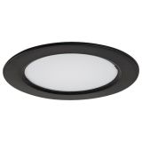 LED PANEL RABALUX SHAUN2 6W 3000K ČRNA OKROGLA