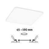 LED PANEL RL VELUNA 17.5W NW 185X185MM IP44