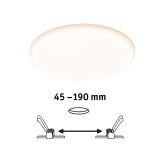 LED PANEL RL VELUNA 21W WW 3STEP DIM, FI=215MM IP44