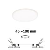 LED PANEL RL VELUNA 8.5W NW FI=125MM IP44
