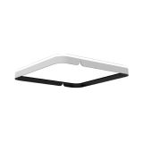 LED STROPNA SVETILKA FELICIA SQUARE PVC 485X485 36W 4000 LM 4000K IP20 BLACK