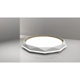 LED STROPNA SVETILKA VALENTINA PVC D500 36W 4000LM 4000K IP20 WHITE
