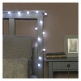 LED SVETLOBNA CHERRY VERIGA ' KROGLICE 2,5 CM, 4 M, ZUN. IN NOTR., HLADNA BELA, ČASOVNIK
