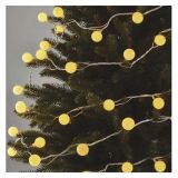 LED SVETLOBNA CHERRY VERIGA ' KROGLICE 2,5 CM, 4 M, ZUN. IN NOTR., TOPLA BELA, ČASOVNIK