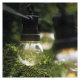 LED SVETLOBNA VERIGA ' 10X PARTY LUČKE PROZORNE, 5 M, ZUNANJA IN NOTRANJA, TOPLA BELA