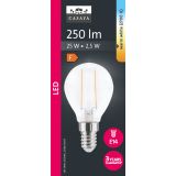 LED ŽARNICA E14 CASAYA KAPLJIČASTA P45 2.5W 250LM 2700K